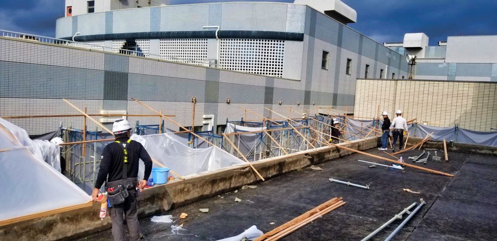 北谷町浄水場 アスベスト除去工事｜沖縄 解体工事 琉球ZERO-ONE