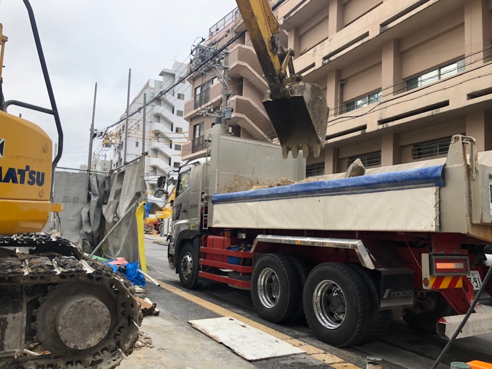 浦添市 商業ビル解体工事｜沖縄 解体工事 琉球ZERO-ONE