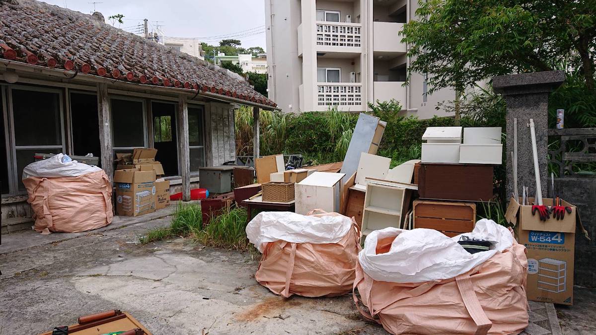 小禄 住宅の解体工事｜沖縄 解体工事 琉球ZERO-ONE