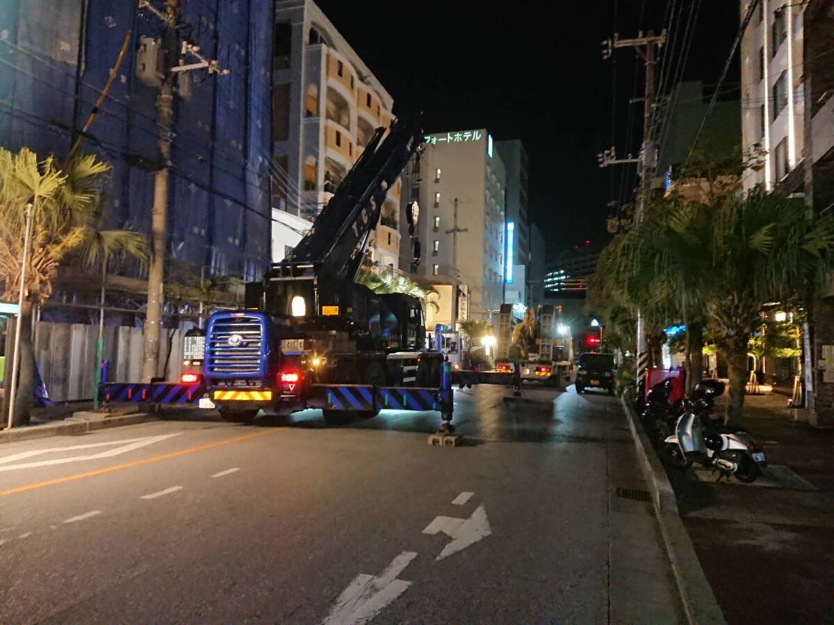 那覇市 商業施設の解体作業｜沖縄 解体工事 琉球ZERO-ONE