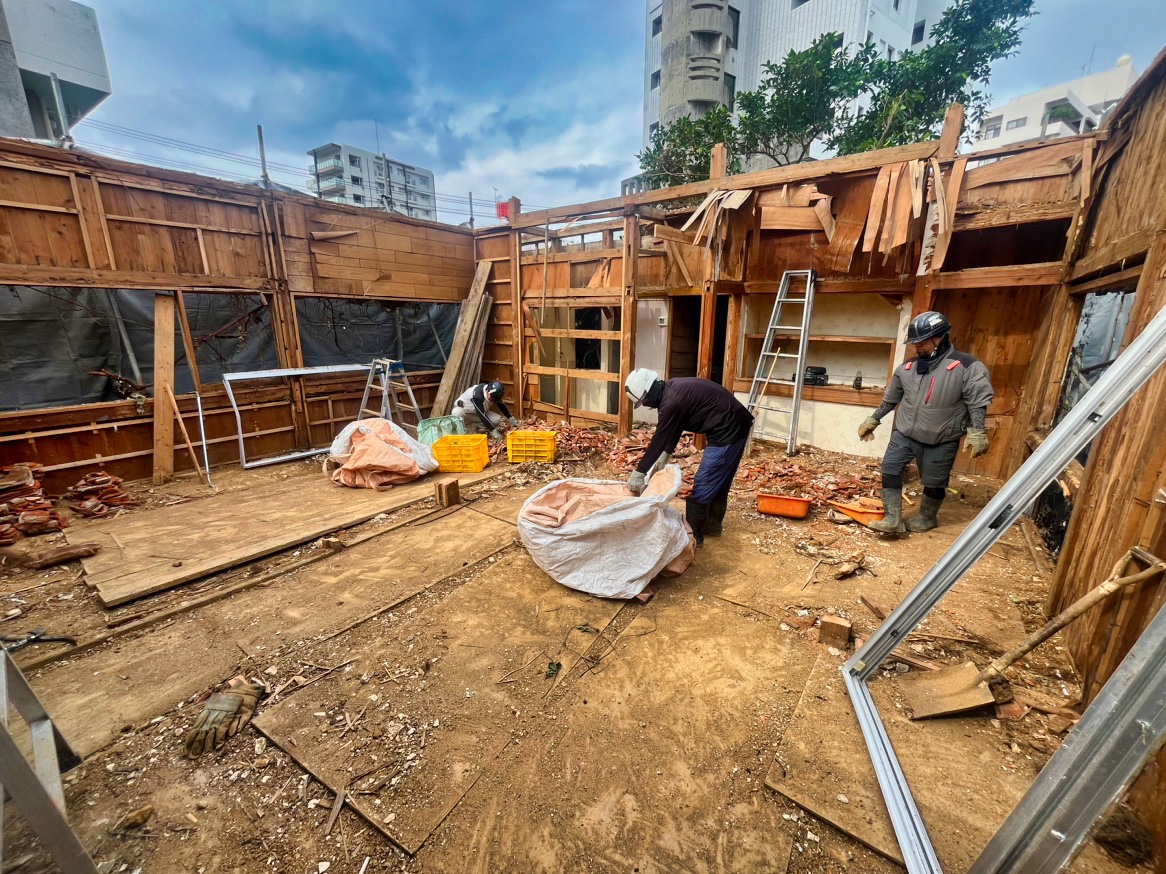 沖縄県那覇市 建物解体工事｜沖縄 解体工事 琉球ZERO-ONE
