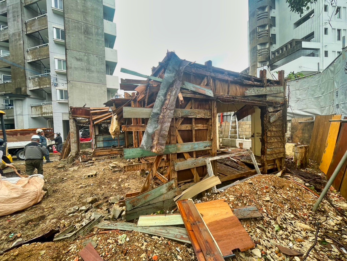 沖縄県那覇市 建物解体工事｜沖縄 解体工事 琉球ZERO-ONE