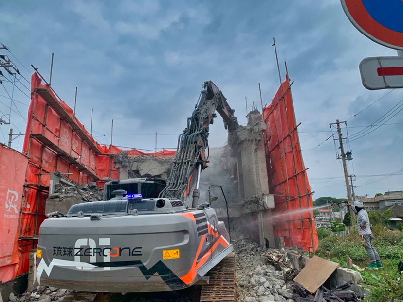 沖縄県名護市 建物解体工事｜沖縄 解体工事 琉球ZERO-ONE