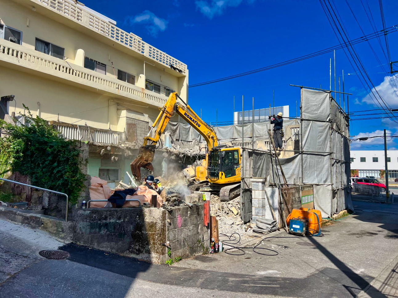 沖縄県浦添市 建物解体工事｜沖縄 解体工事 琉球ZERO-ONE