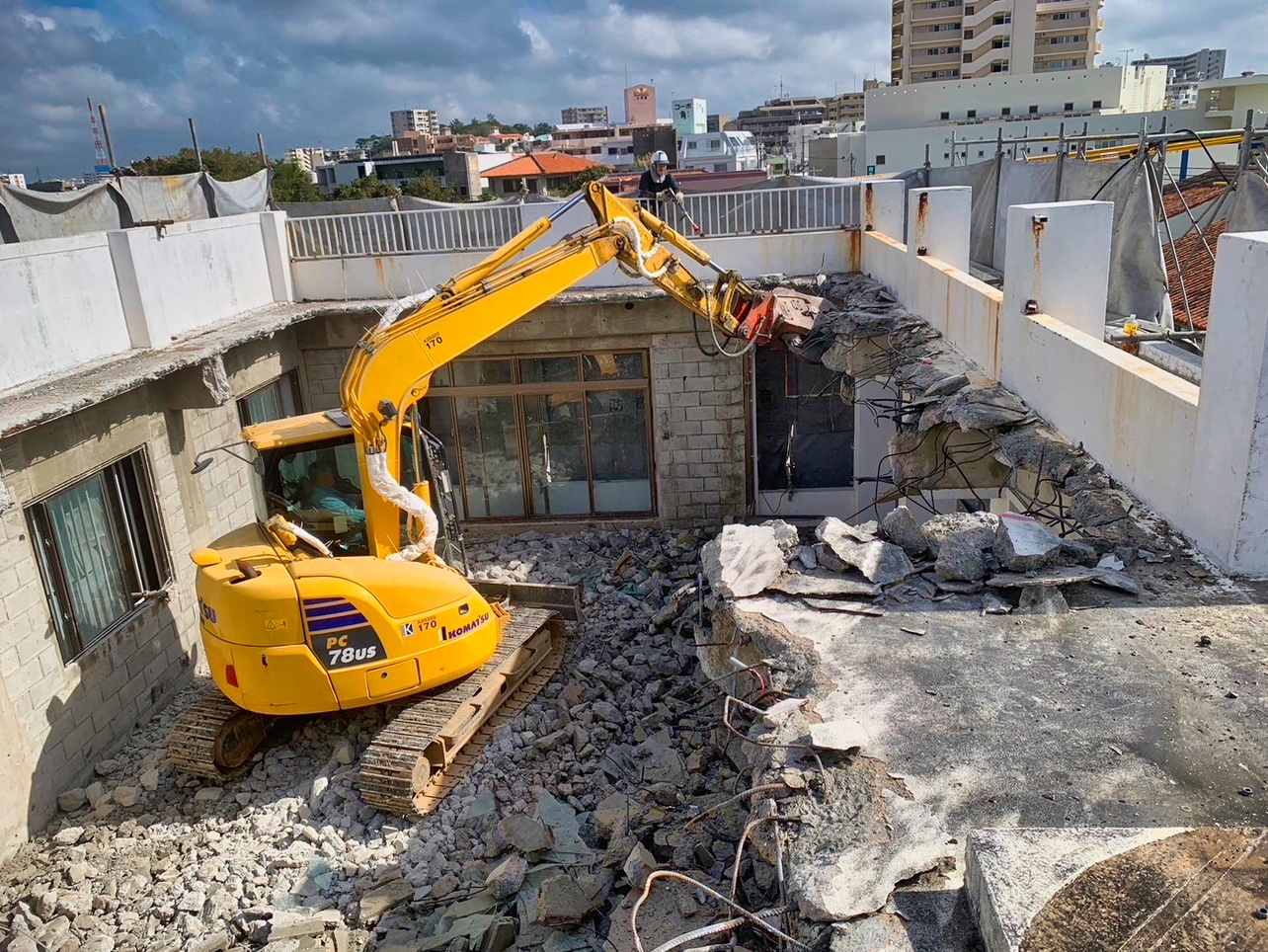 沖縄県那覇市 建物解体工事｜沖縄 解体工事 琉球ZERO-ONE