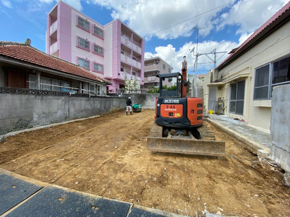 沖縄市　一般住宅　解体工事