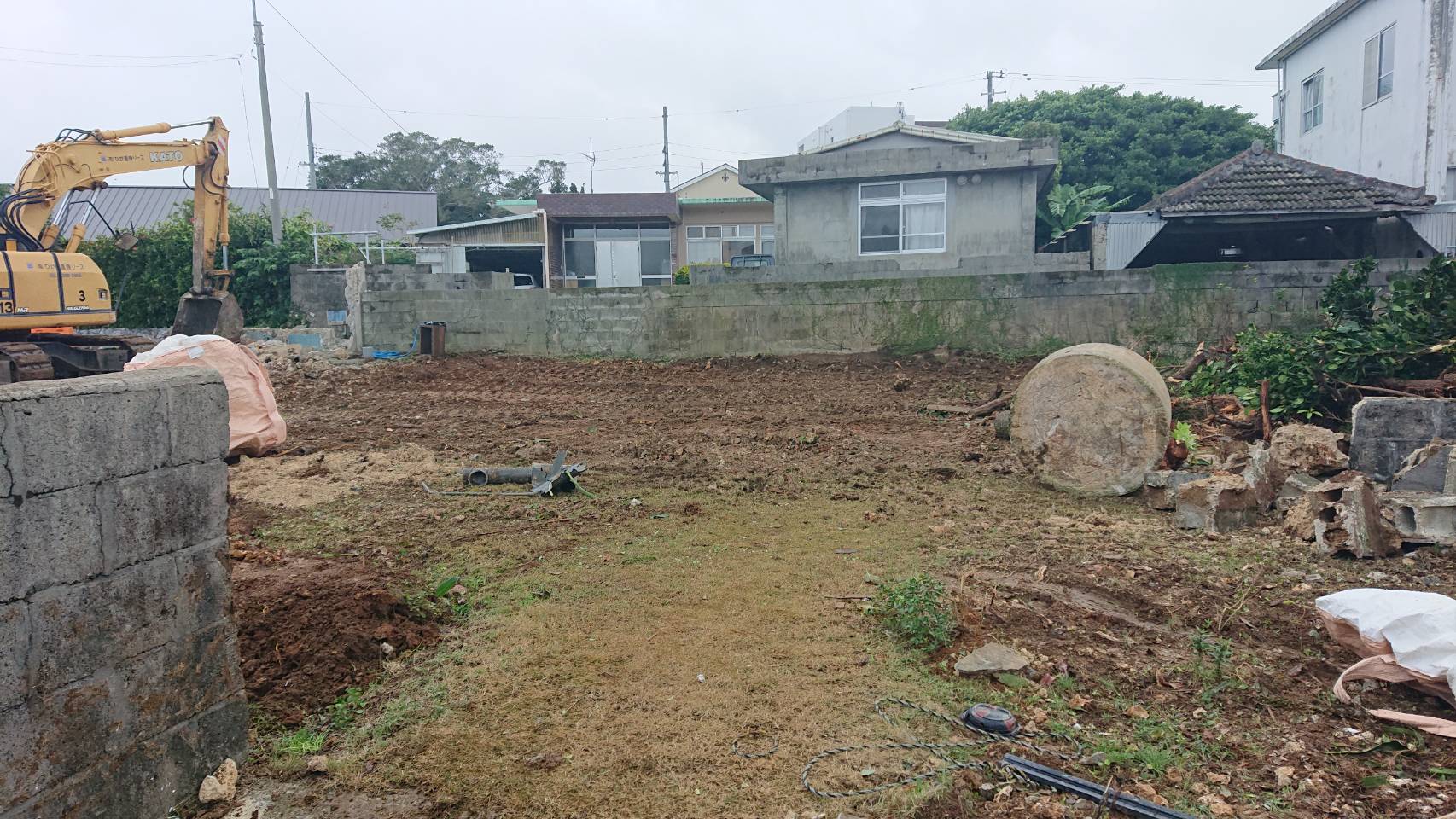 読谷村　解体工事