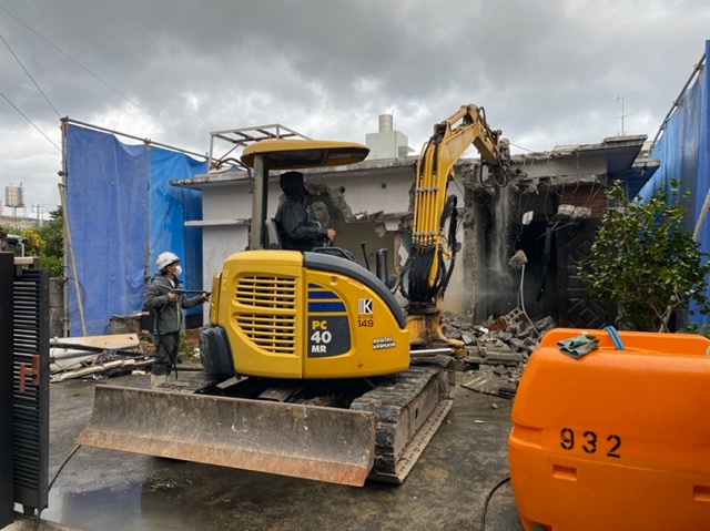 那覇市　住宅解体工事