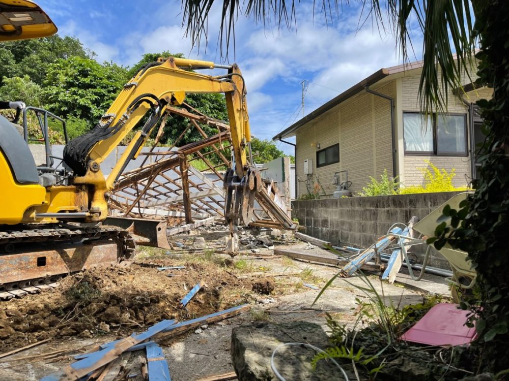 那覇市　一般住宅　解体工事