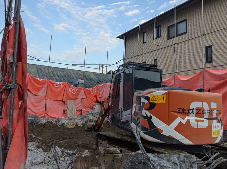 那覇市　一般住宅解体工事